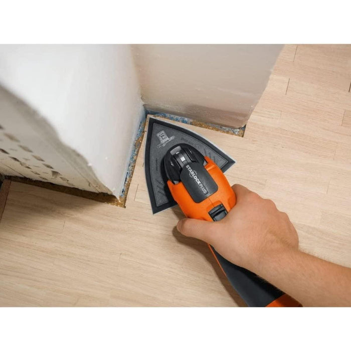 Fein Multimaster Non-Vacuum Sanding Sheet with Hook & Loop Attachment - Unperforated, 60 Grit, 5-Pack - 63717082049