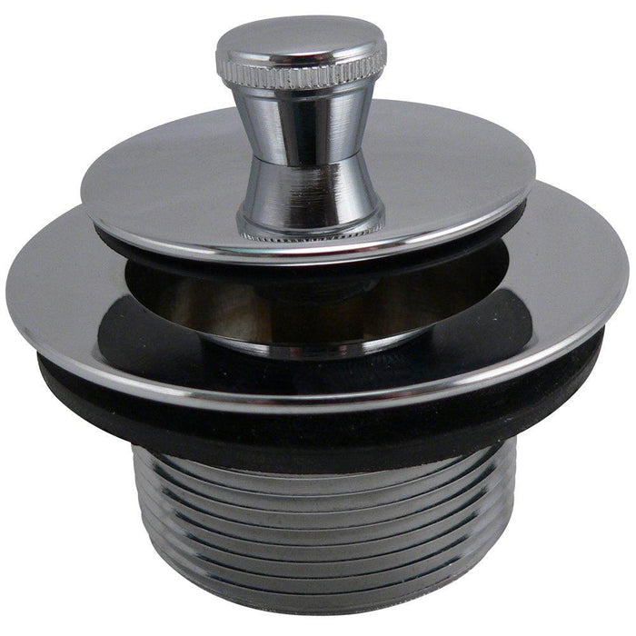 Plumb Pak PP826-34 Roller Ball Tub Drain Replacement Assembly Includes Strainer Body Closure and Washer, Polished Chrome