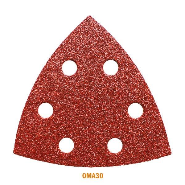CMT OMA30060-X10 10 Piece Sandpaper With Micro-Velcro Oscillating Multicutter