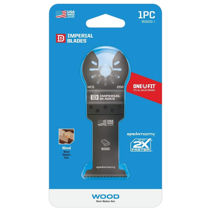 Imperial Blades Speartooth Fast Cut Wood Blade