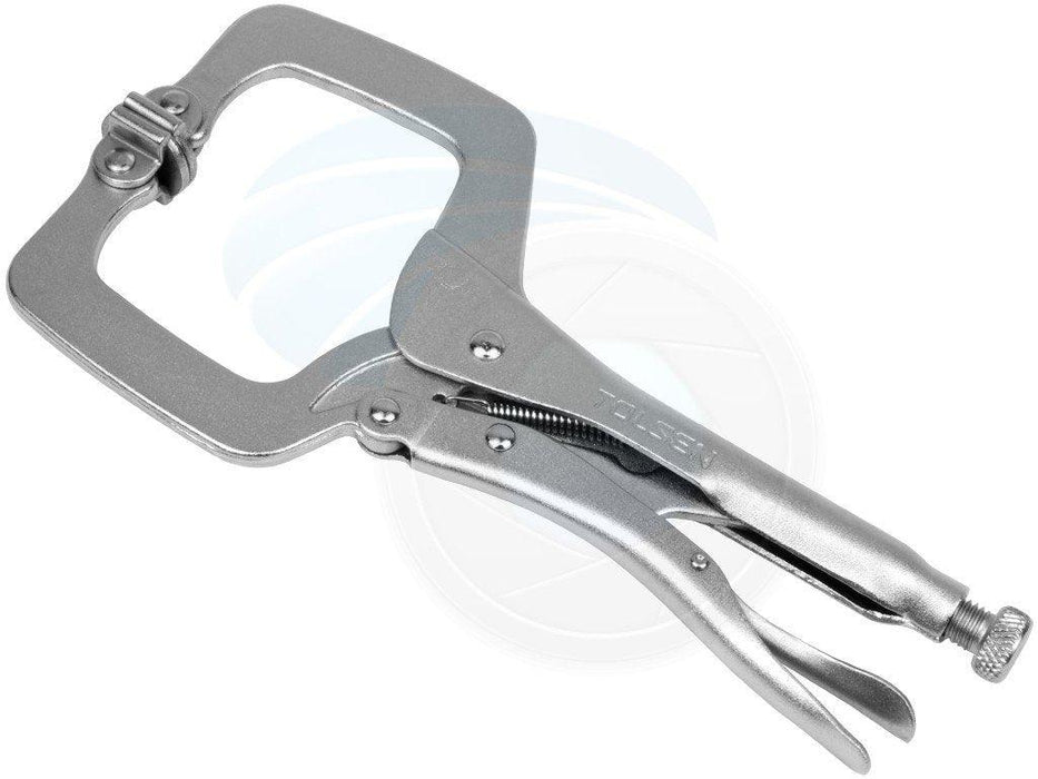 Tolsen 11-inch 280mm C-Clamp Locking Vise Grips Pliers