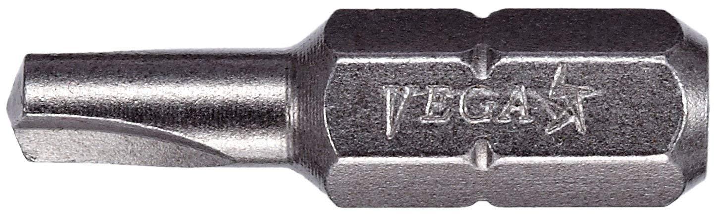 VEGA 1/4" Clutch Insert Bits. Professional Grade S2 Steel 1/4" Hex Shank 1/4" Clutch 1" Insert Bits. 125CG832A-5 (Pack of 5)