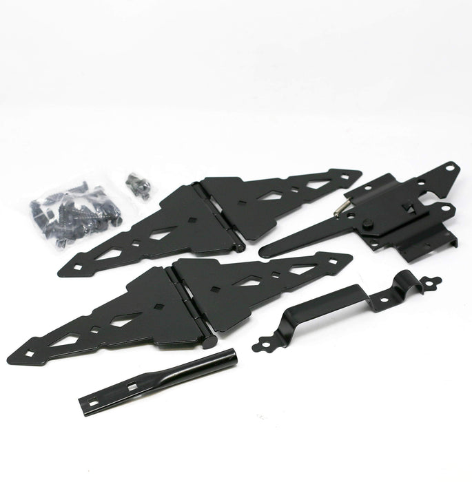 Everbilt Black Post Latch Set
