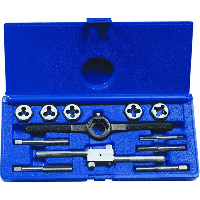Fractional Tap & Hex Die Set 12 Pc