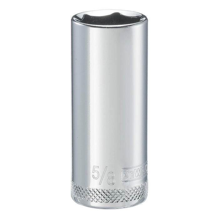 DEWALT 3/8" Deep Socket Standard 6 PT 5/8