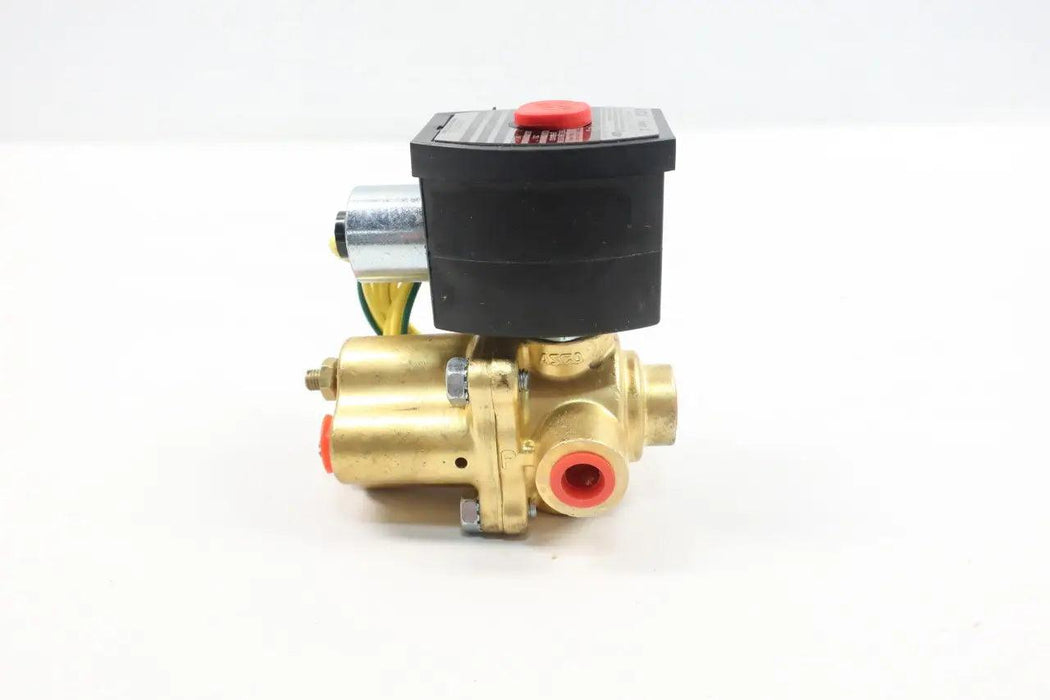 VALVE, ASCO SOLENOID EFHB8342G001MS 1/4 4 WAY W/EXPL PROOF CLASS H COIL 120 VAC