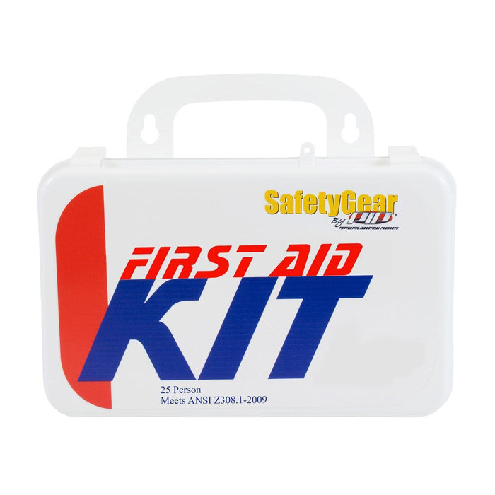 299-13225 PIP First Aid Kit,25 Person,Plastic Box,Gasketed