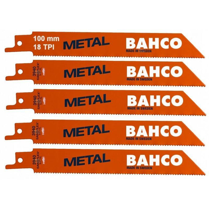 3940-300-18-ST-5P Bahco Sandflex Bimetal Sawblade 300 mm 18 TPI 5/Pack