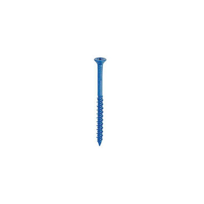 Tapcon BX51096 Concrete Screw Anchor, 3/16 in Dia, 3-1/4 in L, Climaseal 25/PK