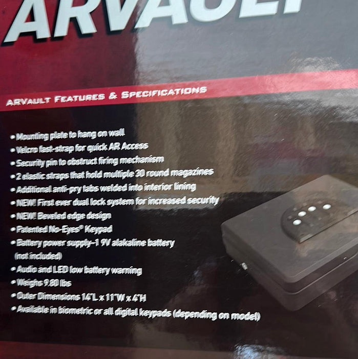 AR volt space for A.R. 15 with fast code entry